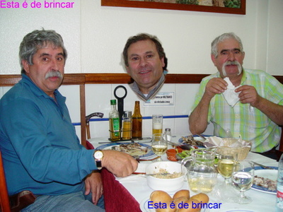 Mário Deitado, Albino Lima e Manuel dos Santos