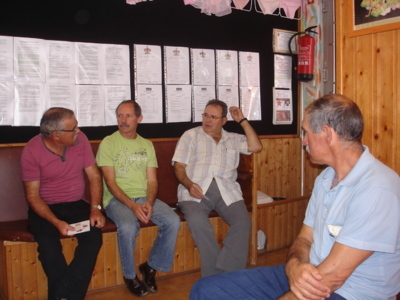 Herminio Almeida Santo, Joaquim Peralta, Carlos Lima e David Martins