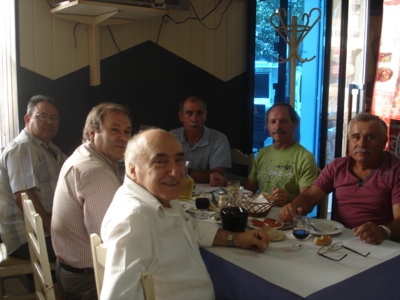 Adelino Gomes, Albino Lima, Carlos Lima, David Martins, Joaquim Peralta e Hermínio Santo